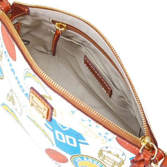Dooney & Bourke NFL Los Angeles Chargers Suki Crossbody Shoulder Bag - CHARGERS - Picture 3 of 4